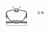 ROADHOUSE 2284.00 (228400) Brake Pad Set, disc brake