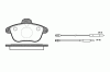 ROADHOUSE 2401.04 (240104) Brake Pad Set, disc brake