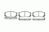ROADHOUSE 2403.02 (240302) Brake Pad Set, disc brake