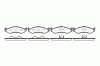 ROADHOUSE 2467.00 (246700) Brake Pad Set, disc brake