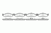 ROADHOUSE 2467.20 (246720) Brake Pad Set, disc brake