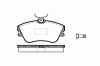 ROADHOUSE 2480.00 (248000) Brake Pad Set, disc brake