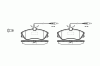 ROADHOUSE 2634.04 (263404) Brake Pad Set, disc brake