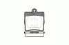 ROADHOUSE 2678.00 (267800) Brake Pad Set, disc brake