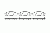 ROADHOUSE 2821.02 (282102) Brake Pad Set, disc brake