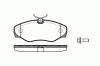 ROADHOUSE 2834.10 (283410) Brake Pad Set, disc brake