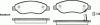 ROADHOUSE 21276.01 (2127601) Brake Pad Set, disc brake