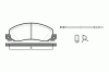 REMSA 0202.02 (020202) Brake Pad Set, disc brake
