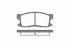REMSA 0255.00 (025500) Brake Pad Set, disc brake