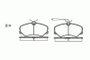REMSA 0261.02 (026102) Brake Pad Set, disc brake