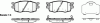 REMSA 1208.02 (120802) Brake Pad Set, disc brake