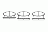 REMSA 0501.02 (050102) Brake Pad Set, disc brake