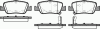 REMSA 1356.02 (135602) Brake Pad Set, disc brake