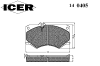 ICER 140405 Brake Pad Set, disc brake