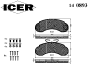 ICER 140893 Brake Pad Set, disc brake