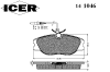 ICER 141046 Brake Pad Set, disc brake