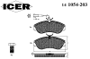 ICER 141054-203 (141054203) Brake Pad Set, disc brake
