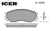 ICER 141234 Brake Pad Set, disc brake