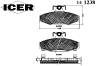 ICER 141238 Brake Pad Set, disc brake