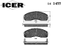 ICER 141455 Brake Pad Set, disc brake