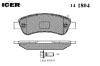 ICER 141804 Brake Pad Set, disc brake