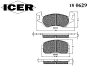 ICER 180629 Brake Pad Set, disc brake