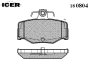 ICER 180804 Brake Pad Set, disc brake