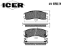 ICER 180810 Brake Pad Set, disc brake
