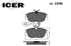 ICER 181098 Brake Pad Set, disc brake