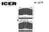 ICER 181279 Brake Pad Set, disc brake