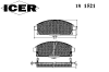 ICER 181521 Brake Pad Set, disc brake
