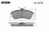 ICER 181570 Brake Pad Set, disc brake