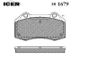ICER 181679 Brake Pad Set, disc brake