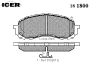 ICER 181800 Brake Pad Set, disc brake