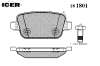 ICER 181801 Brake Pad Set, disc brake