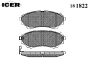 ICER 181822 Brake Pad Set, disc brake