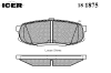 ICER 181875 Brake Pad Set, disc brake