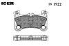 ICER 181922 Brake Pad Set, disc brake