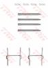 TRW PFK357 Accessory Kit, disc brake pads