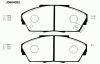 NIPPARTS J3604022 Brake Pad Set, disc brake