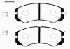 NIPPARTS J3609009 Brake Pad Set, disc brake