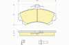 GIRLING 6115841 Brake Pad Set, disc brake