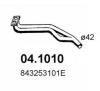 ASSO 04.1010 (041010) Exhaust Pipe