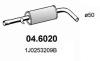 ASSO 04.6020 (046020) Middle Silencer