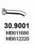 ASSO 30.9001 (309001) Exhaust Pipe