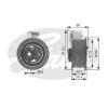 GATES T43019 Tensioner Pulley, timing belt