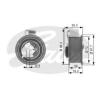 GATES T43020 Tensioner Pulley, timing belt