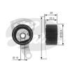 GATES T43056 Tensioner Pulley, timing belt