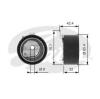 GATES T43064 Tensioner Pulley, timing belt