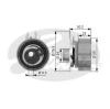 GATES T43070 Tensioner Pulley, timing belt